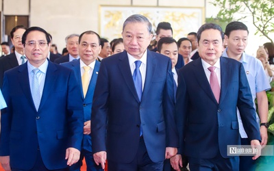 Tổng Bí thư Tô Lâm dự lễ khai mạc trọng thể Triển lãm thành tựu đất nước