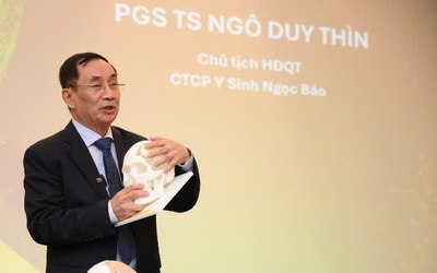 Bộ Y tế lần đầu tiên cấp phép lưu hành mảnh ghép hộp sọ PEEK in 3D cá thể hóa