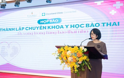 Vinmec ra mắt chuyên khoa y học Bào thai – Bước ngoặt điều trị trước sinh tại Việt Nam
