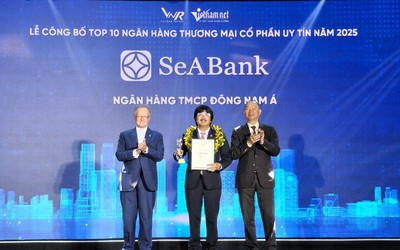 Top 10 Ngân hàng thương mại tư nhân uy tín tiếp tục gọi tên SeABank