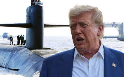 Điện Kremlin kêu gọi thận trọng sau tuyên bố của ông Trump về tàu ngầm hạt nhân