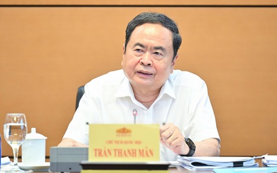 Chủ tịch Quốc hội Trần Thanh Mẫn chủ trì cuộc họp giao ban lãnh đạo Quốc hội