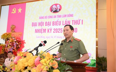 Công an tỉnh Lâm Đồng tổ chức thành công Đại hội đại biểu Đảng bộ lần thứ I