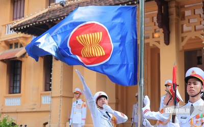 Thượng cờ kỷ niệm ASEAN bước sang tuổi 58