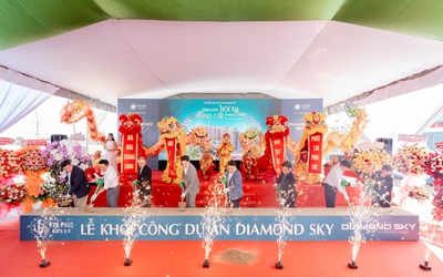 Khởi công DIAMOND SKY - Khu phức hợp căn hộ cao cấp và TTTM đầu tiên tại Van Phuc City