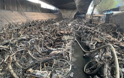 Sở Xây dựng Hà Nội siết quản lý trông giữ xe dưới cầu sau vụ Cháy tại gầm cầu Vĩnh Tuy