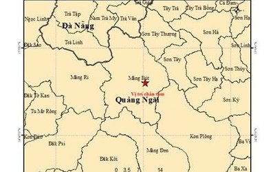 Quảng Ngãi ghi nhận 2 trận động đất trong đêm, dân cách 150km vẫn cảm nhận rung lắc