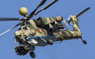 Khoảnh khắc “Thợ săn đêm” Mi-28NM nhả đạn, bắn hạ khí tài của Ukraine