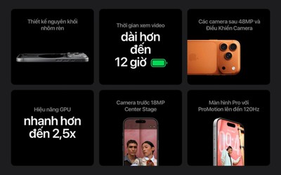 iPhone 17 Pro Max: Siêu phẩm định nghĩa lại hiệu năng với những đột phá hấp dẫn nhất