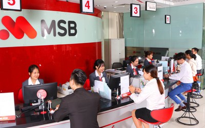 MSB nâng vốn điều lệ lên 31.200 tỷ đồng