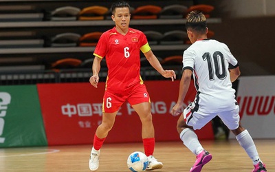 Đội tuyển futsal Việt Nam thắng đậm Hồng Kông 9-1 trong trận ra quân giải châu Á