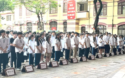 Hơn 4.900 học sinh thi chọn học sinh giỏi thành phố các môn văn hóa lớp 12