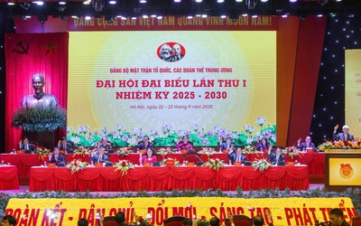 346 đại biểu tham dự Đại hội Đảng bộ MTTQ, các đoàn thể Trung ương lần thứ I
