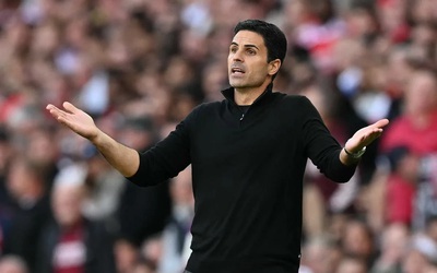 Vận đen tiếp tục đeo bám Arsenal sau trận hòa Man City