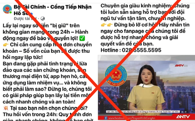 Cảnh báo nạn mạo danh Bộ Tài chính