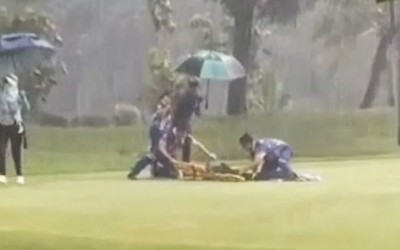 Người phụ nữ 37 tuổi bị sét đánh tử vong trên sân golf