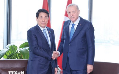 Chủ tịch nước gặp Tổng thống Thổ Nhĩ Kỳ và Tổng thống Iraq