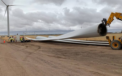 Turbine điện gió đã nghỉ hưu được tái sử dụng theo cách không ngờ