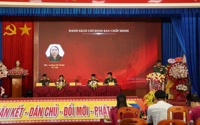 Hội Cựu chiến binh phường Trung Tâm tổ chức Đại hội đại biểu lần thứ VIII, nhiệm kỳ 2025-2030