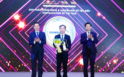 Eximbank lần thứ 3 liên tiếp nhận giải thưởng “Sản phẩm công nghệ và chuyển đổi số tiêu biểu năm 2025”