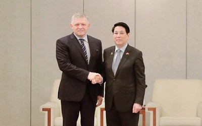 Chủ tịch nước đề nghị Slovakia thúc đẩy EC sớm gỡ bỏ "thẻ vàng" IUU với Việt Nam