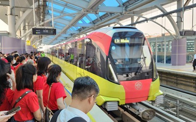 Đường sắt đô thị của Hà Nội phục vụ gần 1,8 triệu lượt hành khách dịp Quốc khánh 2/9