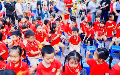 Lễ khai giảng tại ngôi trường từng được Bác Hồ đến thăm
