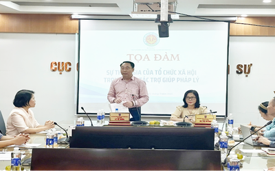 Đẩy mạnh sự tham gia của tổ chức xã hội trong công tác trợ giúp pháp lý