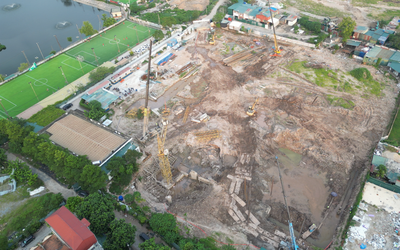 Tái thi công bệnh viện sau nhiều năm "ôm đất vàng" Hà Nội