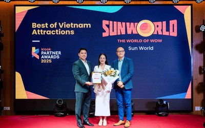 Sun World được Klook vinh danh là thương hiệu tham quan và giải trí hàng đầu Việt Nam 2025