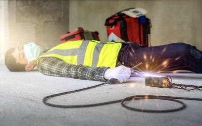 Nghi bị điện giật, nam công nhân 28 tuổi bị ngừng tim