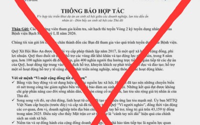 Cảnh giác thủ đoạn mạo danh Bệnh viện Bạch Mai để lừa đảo tuyển dụng