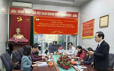 Hải Phòng: Tăng cường phối hợp giữa Hội Luật gia và Sở Tư pháp trong phổ biến, giáo dục pháp luật