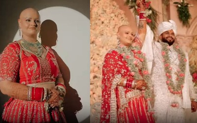 Cô dâu cạo trọc đầu trong ngày cưới và lý do bất ngờ