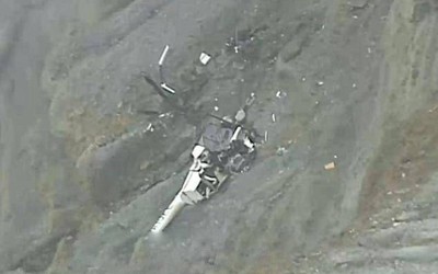 Phát hiện chiếc máy bay mất tích nằm bên trong miệng núi lửa