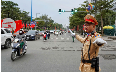 Hà Nội điều chỉnh thời gian phân luồng phục vụ Đại hội XIV, kết thúc sớm hơn dự kiến