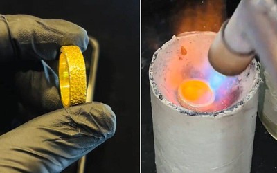 Mang nhẫn vàng mới mua đi kiểm tra, nam thanh niên sốc khi biết giá trị