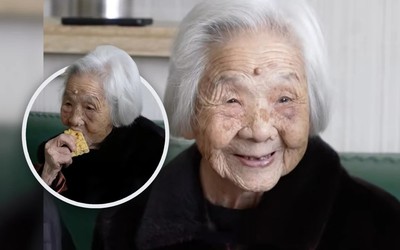 Kỳ lạ cụ bà sống thọ 101 tuổi có thói quen "ngược đời" ăn vặt và thức khuya
