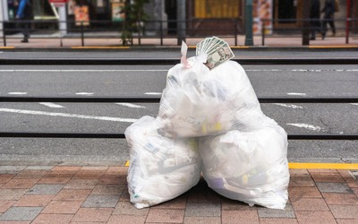 Thu gom rác, công nhân vệ sinh nhặt được 3 tỷ đồng tiền mặt