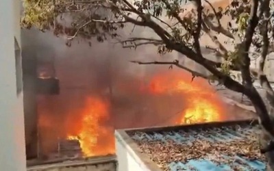 Cháy cửa hàng nội thất, 6 người tử vong thương tâm