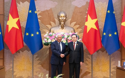 Chủ tịch Quốc hội hội kiến Chủ tịch Hội đồng Châu Âu Antonio Costa 