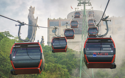 Cáp treo Núi Bà Tây Ninh lãi hơn 26 tỷ đồng năm 2025, doanh thu tăng gần 60%