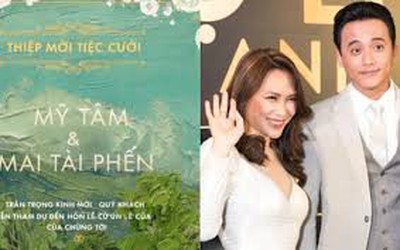 Mỹ Tâm lên tiếng về ảnh tấm thiệp cưới