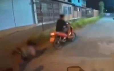 Chạy cảnh sát, người đàn ông "đánh rơi" bạn gái giữa đường