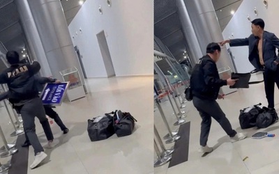 Tạm giữ đối tượng đập phá tài sản, hành hung nhân viên sân bay