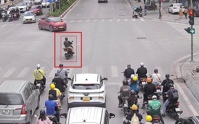 Công an Tp.Hà Nội thông báo danh sách phương tiện vi phạm TTATGT được hệ thống Camera AI phát hiện