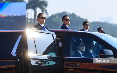 Ngắm dàn vệ sĩ "siêu ngầu" tham gia bảo vệ Đại hội Đảng XIV