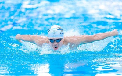 Visual chuẩn "nam thần" bơi lội thế hệ mới - Trung úy QNCN Quang Thuấn