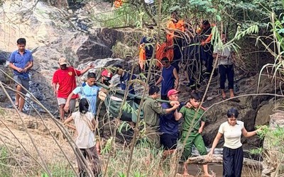 Hai nam sinh tử vong do đuối nước khi đi tắm thác