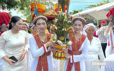 Ngắm sắc màu văn hóa Chăm rực rỡ tại tháp Pô Sah Inư ở Lâm Đồng